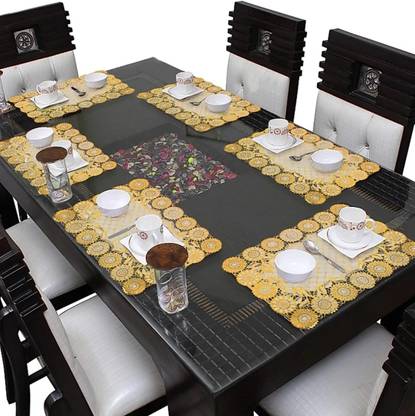 DELHI PVC CORP Rectangular Pack of 6 Table Placemat
