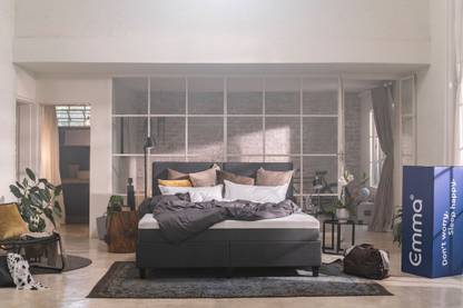 Emma Original Mattress | German Engineered | Europe's most awarded mattress | 3-layer memory foam | 100 Nights Trial 8 inch Double High Density (HD) Foam Mattress