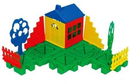 Quasar My Dream House Building Block Toy For Kids Educational Toys For Kids (Multicolor) play building block for baby boy and baby girls 3+ year kids puzzle