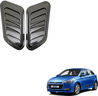 SEMAPHORE Car Air Flow Intake Hood Scoop Bonnet Vent Cover Decoration Styling for Hyundai i20 Side Scoop