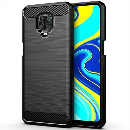 Flipkart SmartBuy Back Cover for Mi Redmi Note 9 Pro Max Carbon Fiber TPU Cover
