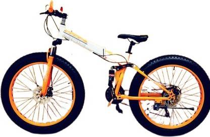 SAIMA Fat Foldable Sports MTB Cycle with 21 Derailleus 26 T (inch) Folding Bikes/Folding Cycle