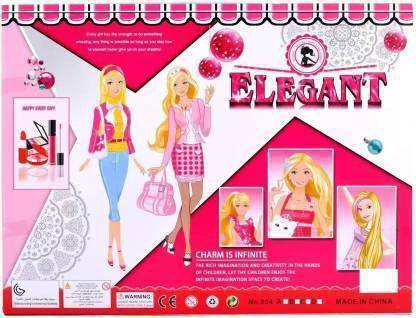 DEA MERCHANDISE GROUP Girls Doll Set for Kids Girls with Foldable Hands and All Accessories for Baby Girls