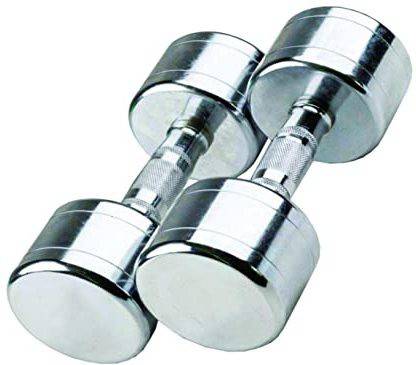 LCARNO High Quality Steel 7.5Kgx2 Fixed Weight Dumbbell