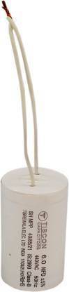 ONLINESTORE 6 MFD Capacitor for motor Electronic Components Electronic Hobby Kit