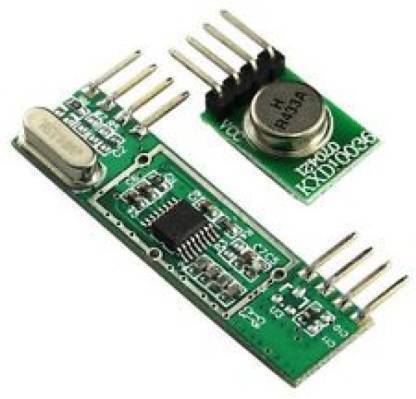 ONLINESTORE RF ASK module Wireless Transmitter + Receiver Pair 433 / 434 MHz Temperature Sensor and Controller Electronic Hobby Kit