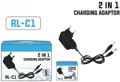HASRU rl-c1 adpeter and charger 2 in 1 0 hrs Torch Emergency Light