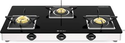BAJAJ 3BJGS7 Glass Manual Gas Stove