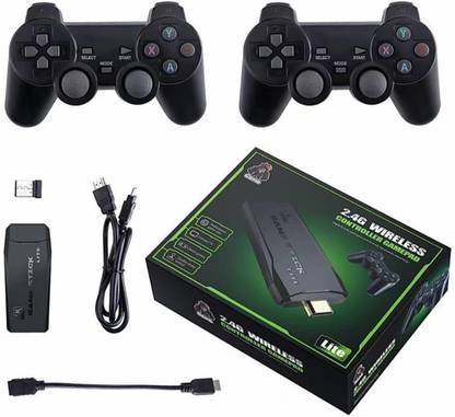 Universal Studios 4K HDMI Game Stick Video Game Console 2 Wireless Controller 64 GB with 10000 Classic Games