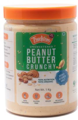 Truefarm Organic Crunchy Peanut Butter