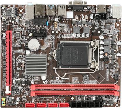 Consistent H 110 LGA 775Socket Micro-ATX Intel H110 Chipset DDR4 Motherboard for Desktop