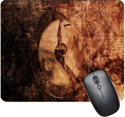 BNST Mouse pad for pc Anti Skid Heroes Designer "Old Book Page " Mouse pad Printed Mousepad for laptops and Computers Gaming Mousepad (Multicolor) माउस पैड