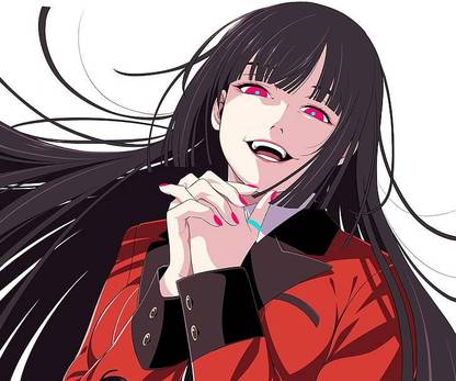 Anime Kakegurui Yumeko Jabami Matte Finish Poster Paper Print