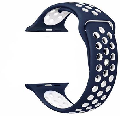 Viraan Sports Band Soft Silicone Sport Wristband Compatible with Apple Watch iWatch Bands 42mm 44mm Soft Silicone Strap Wristbands for Apple Watch Series 6/5/4/3/2/1/SE Smart Watch Strap