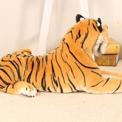 Pepino Perfect Soft Toy Stuffed Tiger For Car Dashboard ,Home And Office (Pack Of 1 )  - 30 cm