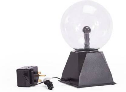 STARK TEX INIDIA Plasma Ball Light Touch Electrostatic Sensitive Magic Ball Lamp Coil Lightning Effect Science Plasma Lamp Nebula Sphere Globe Novelty Educational Fun Toy Table Lamp