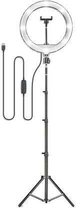 MANTICORE Best 2.1 Tripod Stand & LED Ring Light for Photography / Videography All Mobile Tripod
