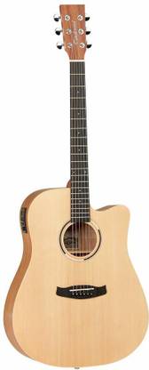 Tanglewood twr2dce Semi-acoustic Guitar Spruce Ebony Right Hand Orientation