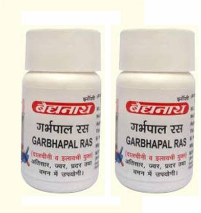 Baidyanath Garbhpal Ras 40 Tablets (Pack of 2)