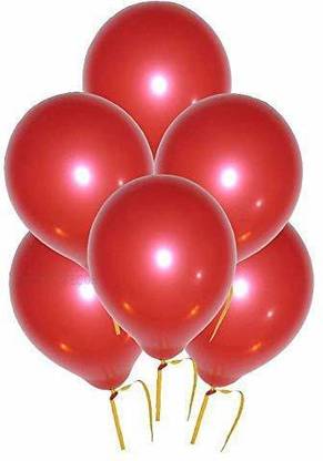 Beets Collection Solid Balloons Single Color Deep Red Pack of 50[Buy More Get More](Deep Red) Balloon