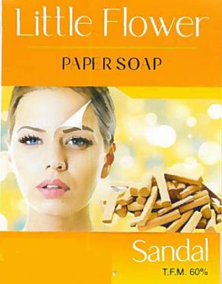 KABIRAH Sandal Paper Soap For Hand Wash, Face Wash, Outdoor Travel Sheets