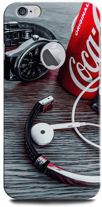 INTELLIZE Back Cover for APPLE iPhone 6 MG472HN WATCH, COCA COLA, EARPHONE, MOOD, HAND BAND