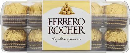 FERRERO ROCHER IMPORTED Chocolate (16 Pieces) Truffles