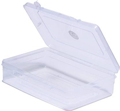 Hind Plastic Rectangular Boxes with Lid for Jewellery/ Medicines/ Cosmetics Storage Box