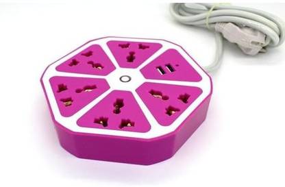 Hooter USB hexagonal Socket for Multipurpose 10 A Five Pin Socket