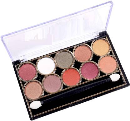 ADJD Professional Bridal Eyeshadow Palette 10 Colors Shade For all skin type 10 g