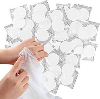 GSC Tablet Napkin/Coin tissue/Compressed Towel/Magic Wipes Pack of 70