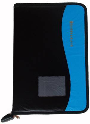 MPRI LEATHER Portfolio file, A4 sheet size with 20 leafs, for office and school use