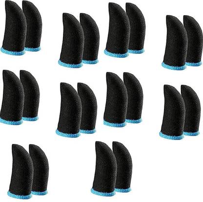 Shouten Finger Sleeve for Pubg Mobile Game Thumb & Finger Sleeve10 Pair Multicolour Finger Sleeve