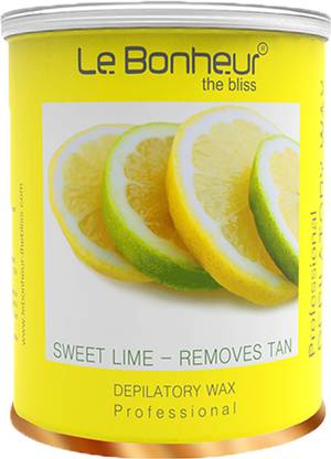 Le Bonheur Sweet Lime D Tan Wax | Tan Remolval | Smoother Skin Wax