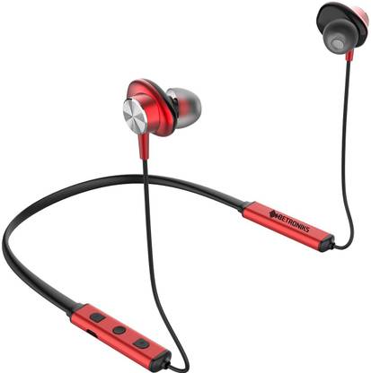 BETRONIKS Chrome Wireless Bluetooth Neckband Bluetooth Gaming