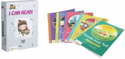 Sparklebox Educational Kit for Kids| I Can Read Series | Grade K1 | 35 Decodable books for 3 years and above |Amazing Products Developing Vocabulary,Reading, Writing & Speaking Skills | Simplify teaching and learning