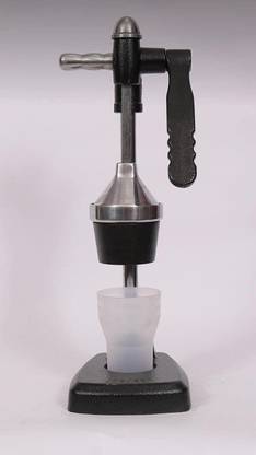 Jagjeet Aluminium nanu Manual Juicer Machine with Aluminium Hand, Pack of 1, Made in India Hand Juicer
