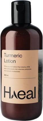 HAEAL Turmeric Glow Lotion- 200 ml Pack Of 2