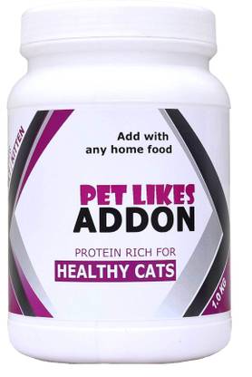 PET LIKES For Protein In Cats (3 Weeks Weight Gain) Chicken 1 kg Dry Adult, Young Cat Food