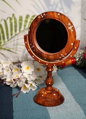 future arts wooden mirror stand Rearview Radar Mirror