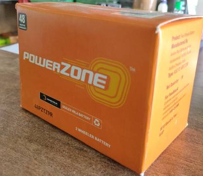POWERZONE 9ah Ktm bullet 9 Ah Battery for Bike