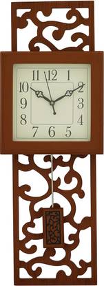 Ancient Clock Makers Analog 55 cm X 20 cm Wall Clock
