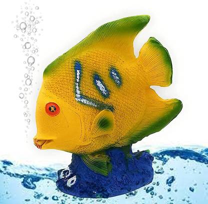 Venus Aqua Yellow Fish Toy,Fish Aquarium Decorations, Fish Tank Decorations Aquarium Plant Anchor