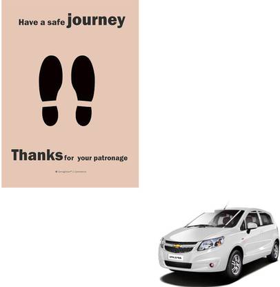 SEMAPHORE Paper Disposable Paper Mat For  Chevrolet Sail