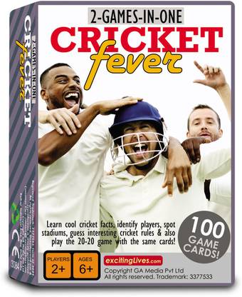 Exciting Lives Cricket Fever Cards Game