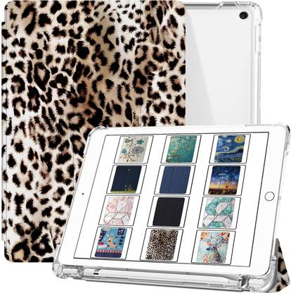 DuraSafe Cases Front & Back Case for iPad 7th 8th 9th Gen 2019/2020/2021 - 10.2 Inch[ iPad 9 8 7 ]TPU Cover with Pencil Holder
