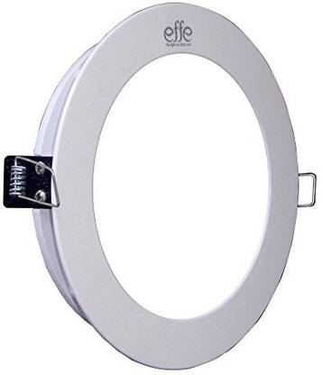 effe 6 Inch 6W LED Round Ceiling Light | Day White | 1 Year Performance Warranty Recessed Ceiling Lamp