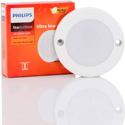 PHILIPS 3W LED Round Star Surface Warm White Stricker Ceiling Light Ceiling Lamp