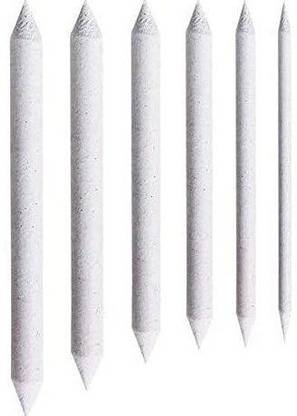 Eclet Natural Charcoal 6 pcs Blending Stumps and Paper Artist Charcoal Sketch Drawing Tools Stick