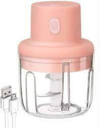 REGIME by REGIME Portable USB Rechargeable Electric Chopper Fruit Vegetable Onion Chopper Garlic Chopper Food Cutter Speedy Chopper Mini Slicer, Food Processor (250 ml) Vegetable Chopper